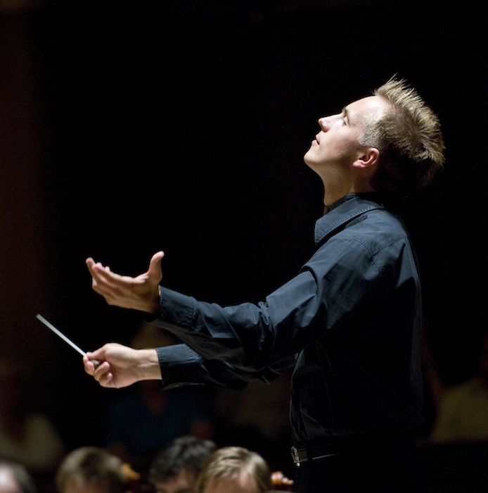 Vasily Petrenko conducted the Baltimore Symphony Orchestra in music of Beethoven and Shostakovich Friday night at Meyerhoff Symphony Hall. Photo: Mark McNulty