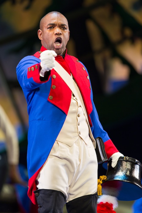 Lawrence Brownlee as Tonio in WNO's "Daughter of the Regiment." Photo: Scott Suchman