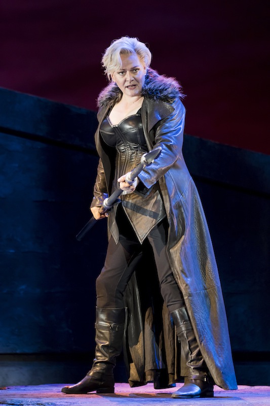Catherine Foster as Brunnhilde in Washington National Opera's "Die Walküre." Photo: Scott Suchman